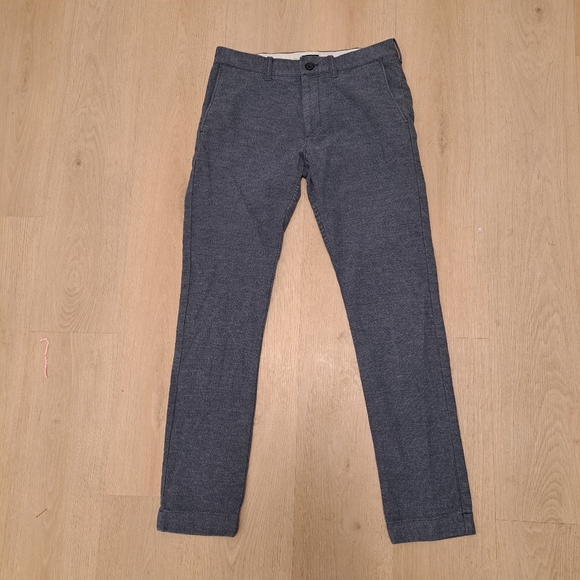 J. Crew Other - J. Crew Men's Chino Slim Heathered Blue White Pants Pockets Stretch Size 29×32